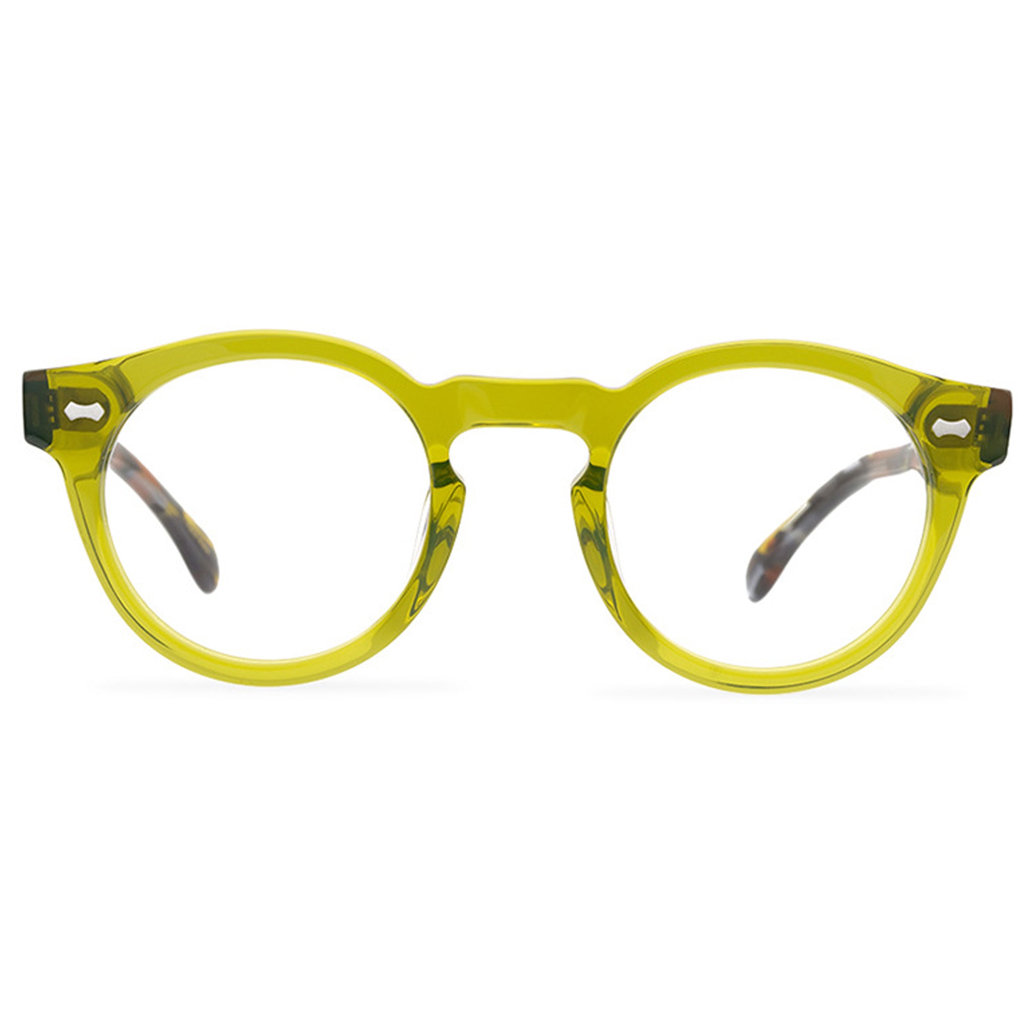 Vintage Silhouette & Sharp Green Spectra Yellow