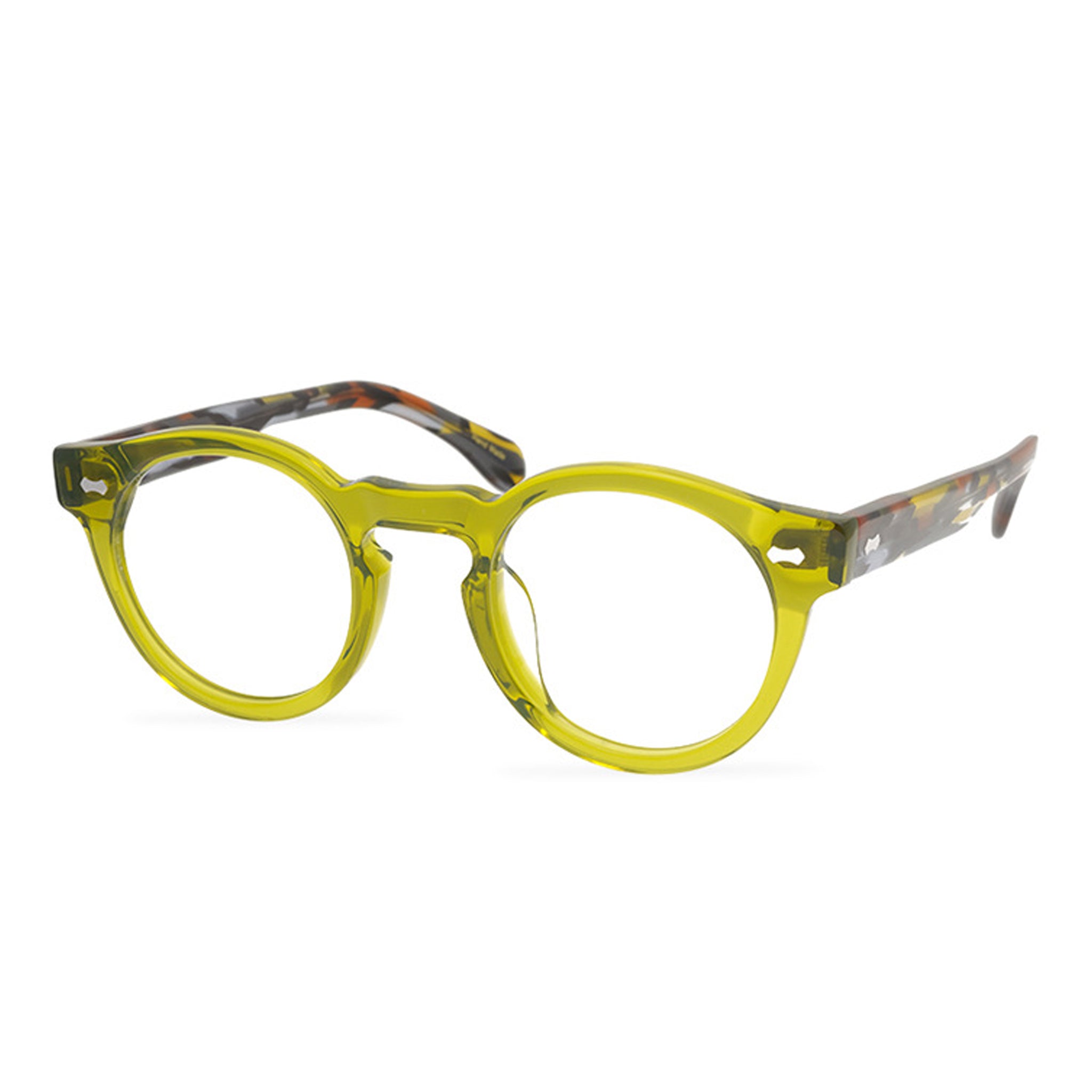 Vintage Silhouette & Sharp Green Spectra Yellow