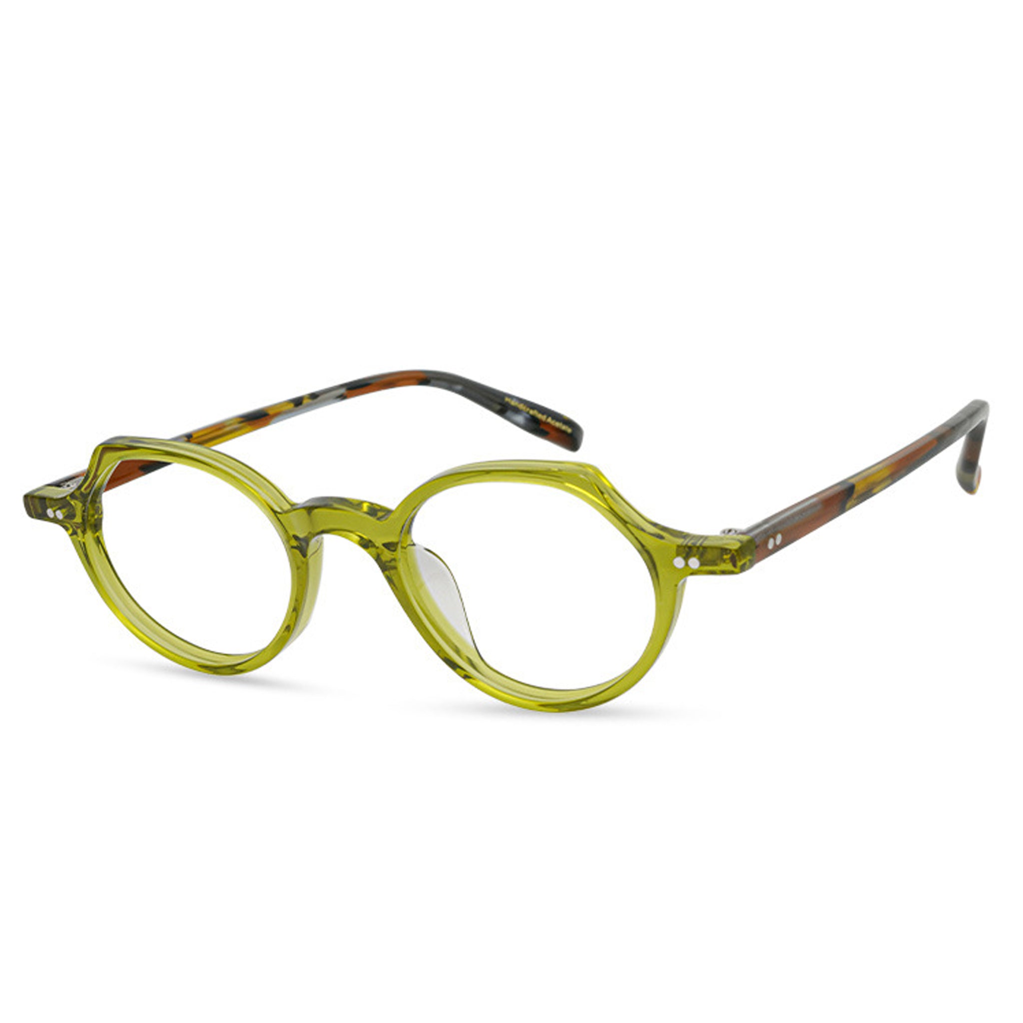 Glow Retro Win & Grass Green sunglasse  women