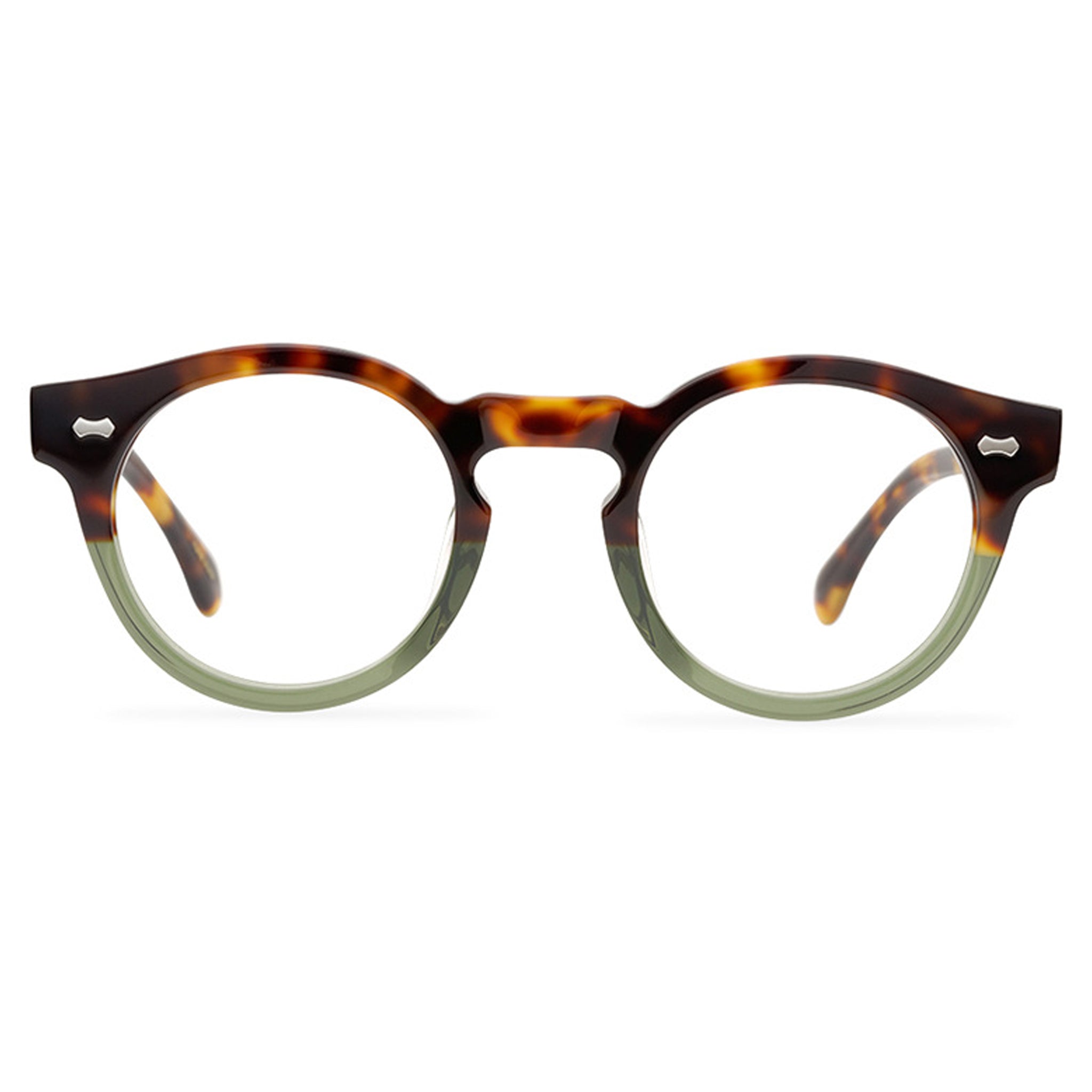 Vintage Silhouette & Tortoise Green